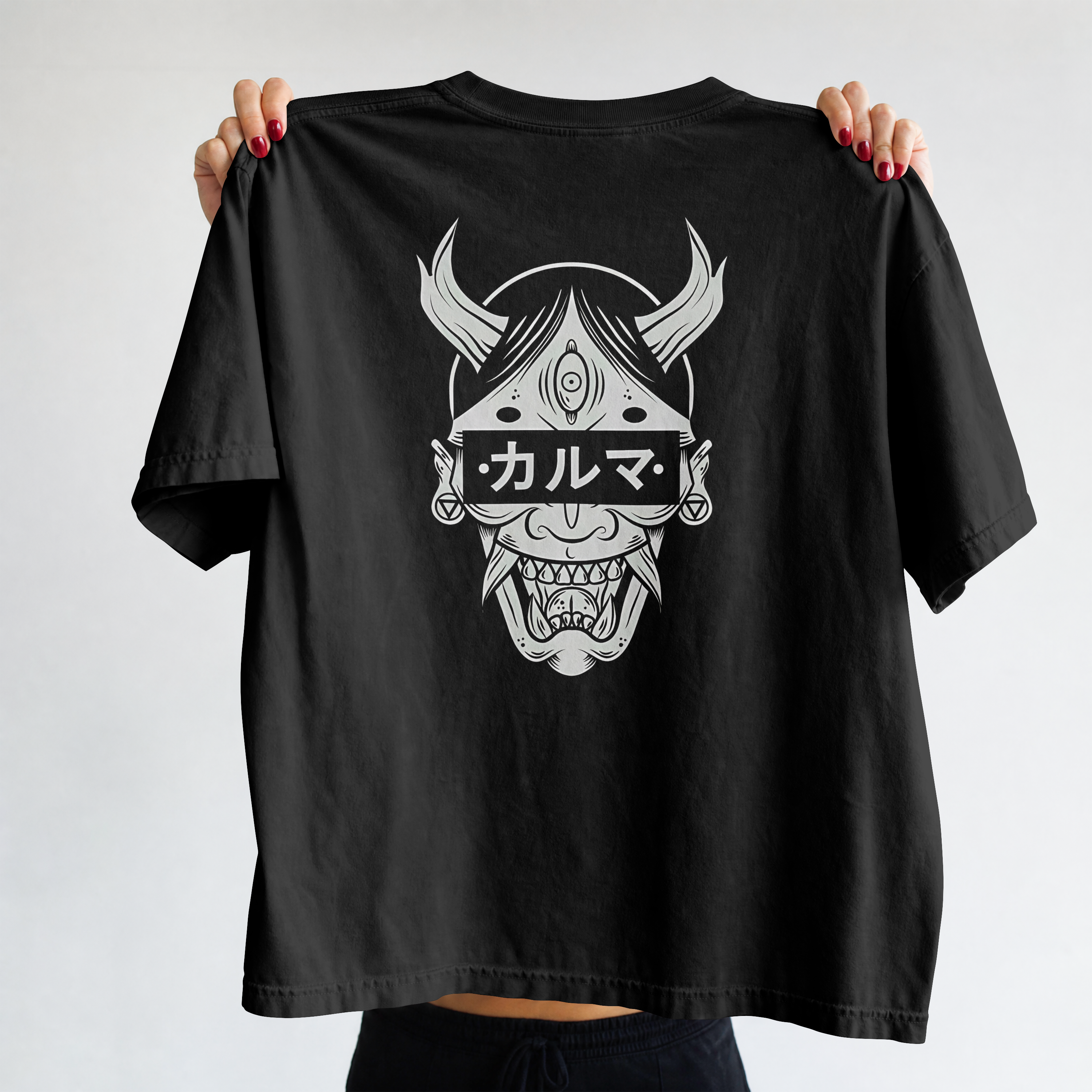 Playera Heavyweight "Karma Hannya" // カルマ