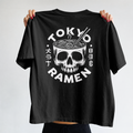 Playera Heavyweight "Tokyo Ramen Skull" // 東京ラーメン