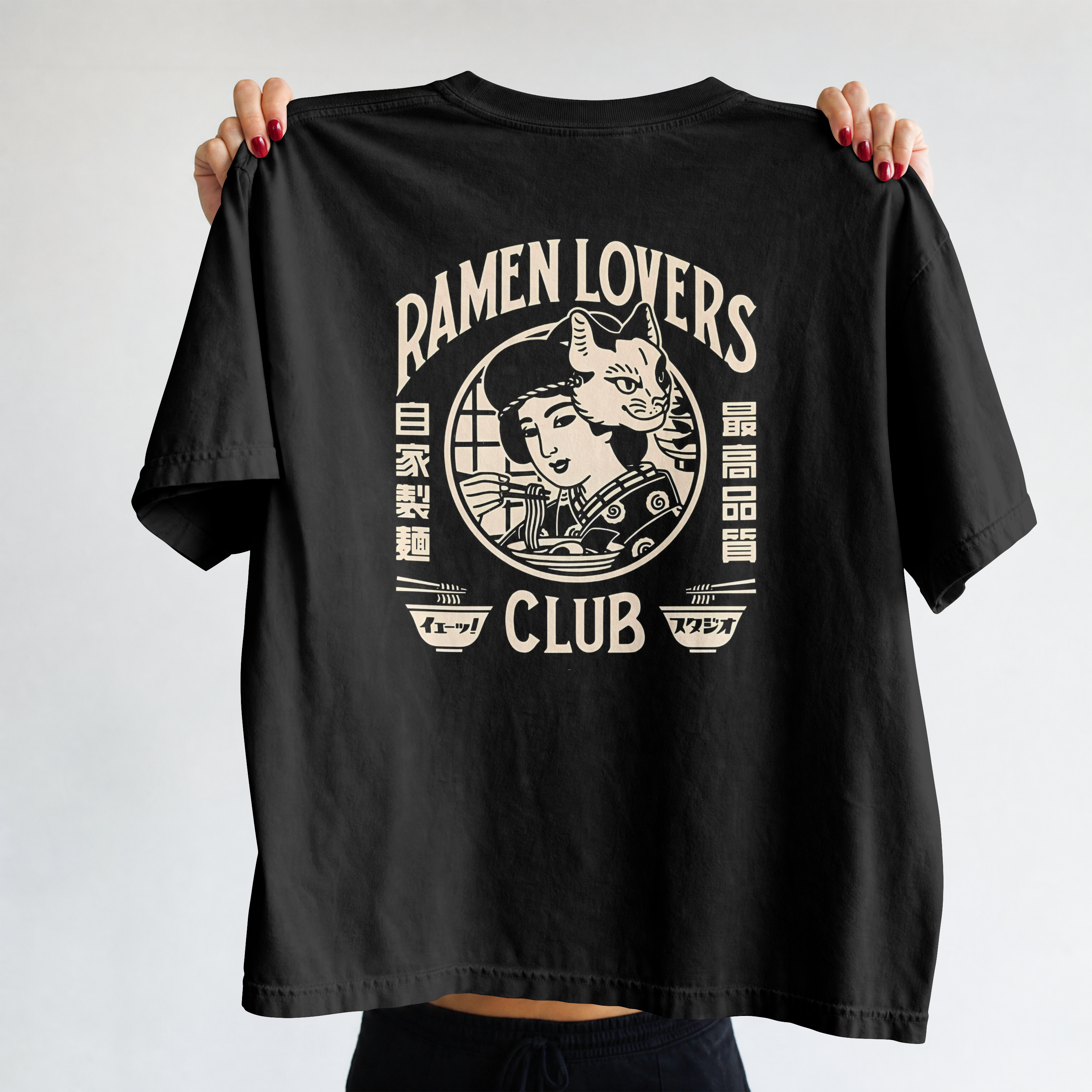 Playera Heavyweight "Ramen Lovers" // 自家製麺